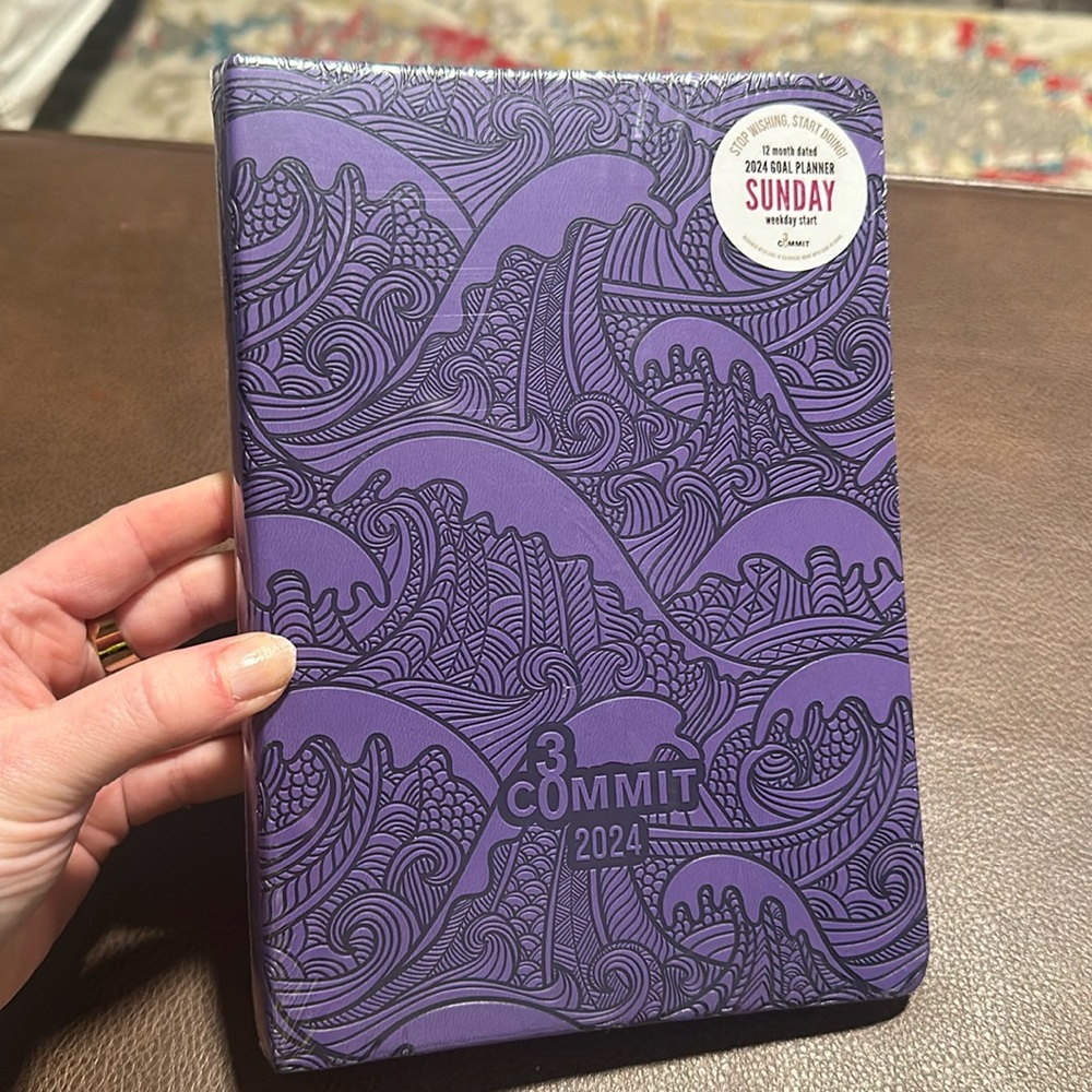 2024 Commit30 goal planner (Sunday start) - Unopened